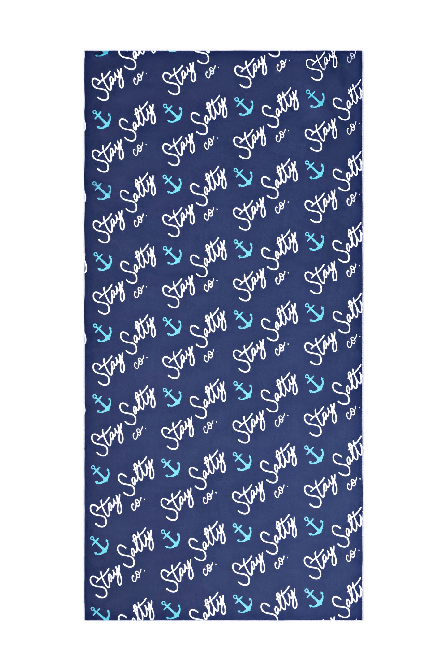 Sand Free Towel - Navy Lagoon