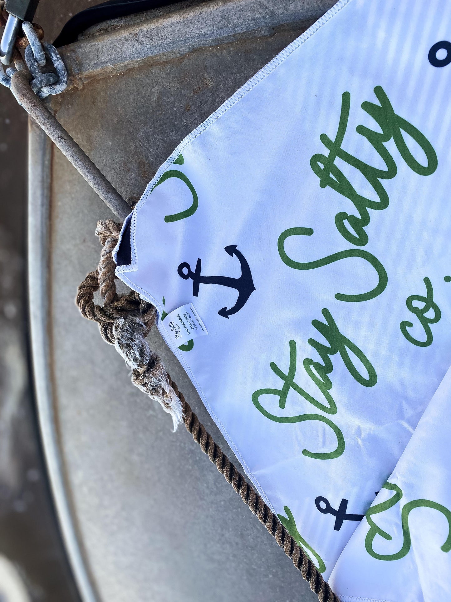 Sand Free Towel - Sea Green