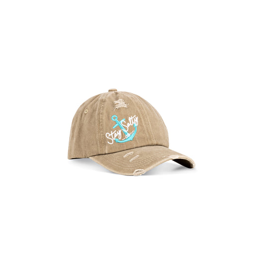 Ponytail Hat - Light Brown