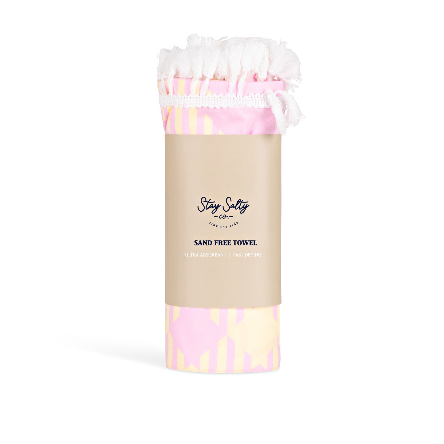 Sand Free Towel - Sunset Pink