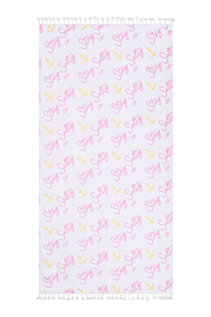 Sand Free Towel - Sunset Pink